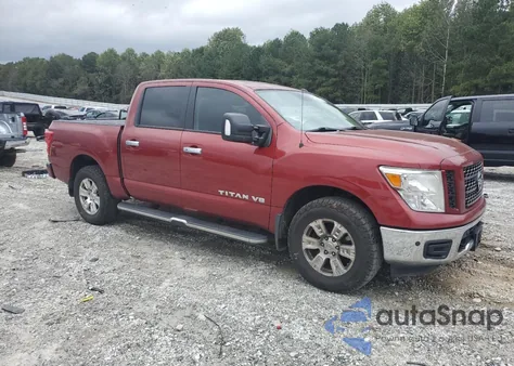 2019 Nissan Titan Sv z USA, uszkodzony, nr VIN 1N6AA1E56KN514174